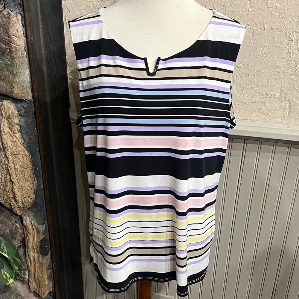 Calvin Klein Multicolor Striped Tank Top
